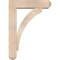 Ekena Millwork Thorton Craftsman Smooth Bracket w/ Offset Brace, Douglas Fir, 7 1/2"W x 30"D x 42"H BKT0806X30X42THR04SDF - alternate 4